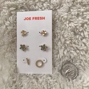 5 for $25 Joe fresh earring studs